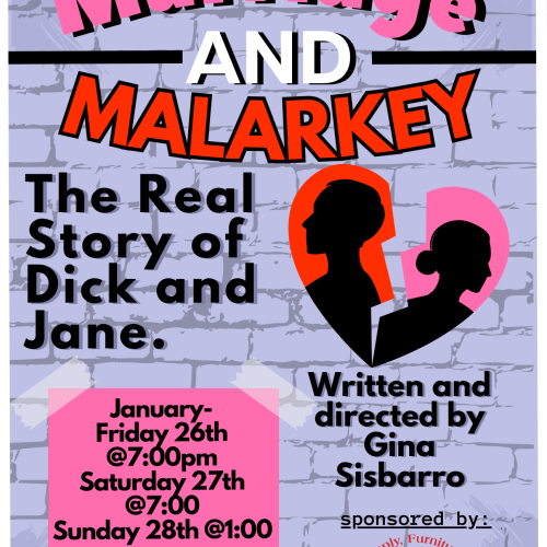 Marriage and Malarkey Poster (2)